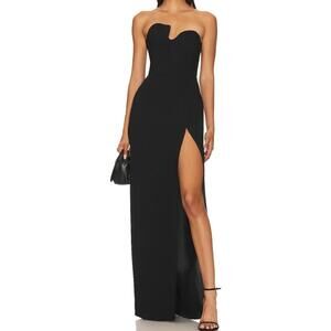 Amanda Uprichard x REVOLVE Strapless Puzzle Gown